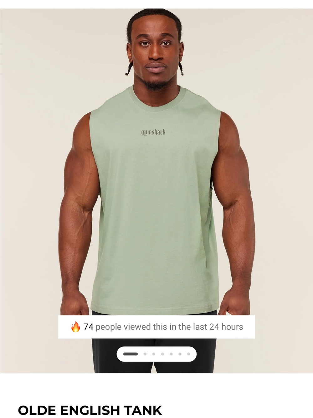 Gymshark Men's Olde English Tank - Grey